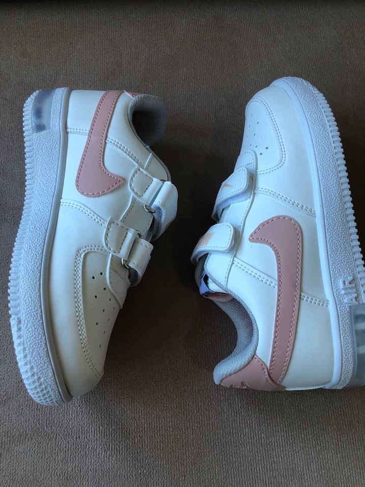 Kız Çocuk Beyaz Nike Air Force 1 Spor Ayakkabı 28 - Görsel 2
