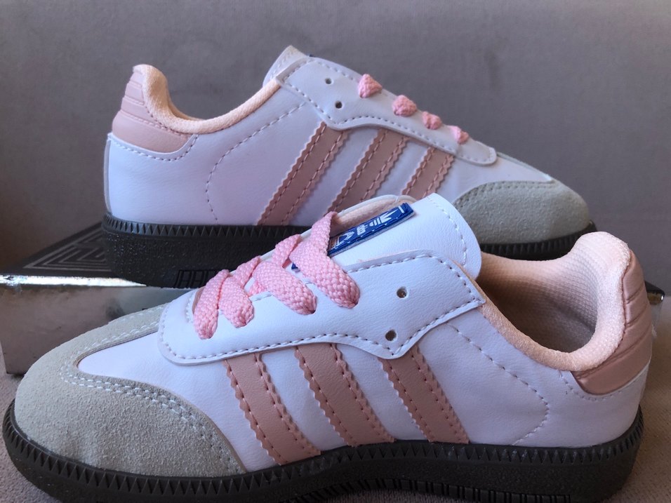 Kız Çocuk Pastel Pembe Adidas Samba Spor Ayakkabı 27 - Görsel 4