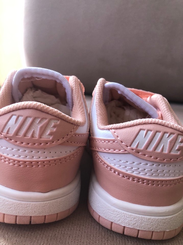 Nike Dunk Low Pembe Bağcıklı  Spor Ayakkabı 24 - Görsel 4