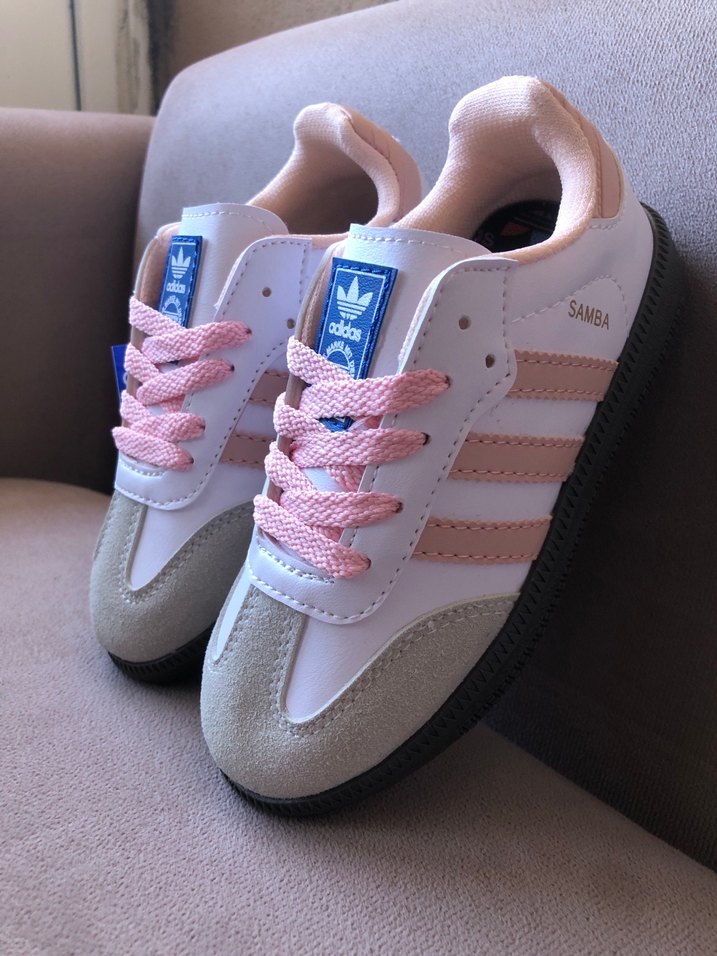 Çocuk  Adidas Samba Spor Ayakkabı 21 - Görsel 5