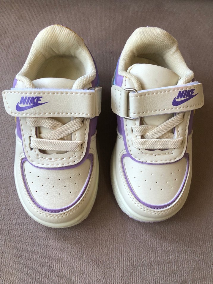 Air Force 1 Kız Çocuk Renkli Nike Spor Ayakkabı 32 - Görsel 3