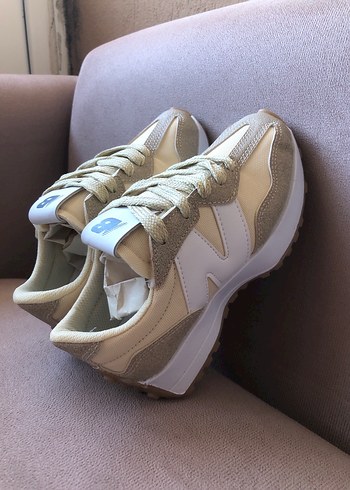 Bej New Balance 327 Çocuk  Spor Ayakkabı 21 - Görsel 2