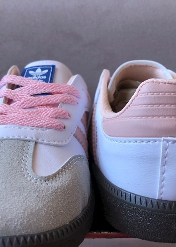 Çocuk Pembe Adidas Samba Spor Ayakkabı 29 - Görsel 5