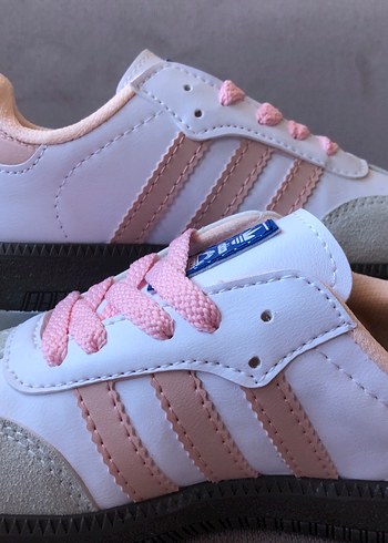 Adidas Samba Pembe Çocuk Spor Ayakkabı 32 - Görsel 4