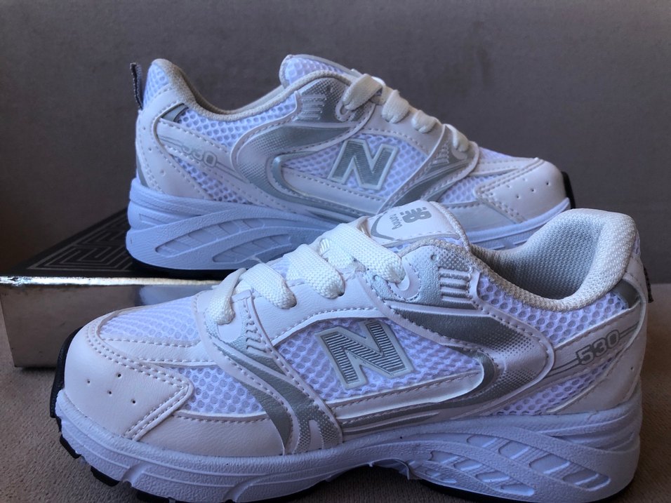 Beyaz New Balance 530 Çocuk Spor Ayakkabı 35 - Görsel 4