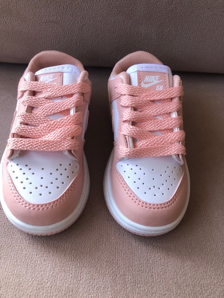 Nike Dunk Low Pembe Bağcıklı Spor Ayakkabı 25 - Görsel 3