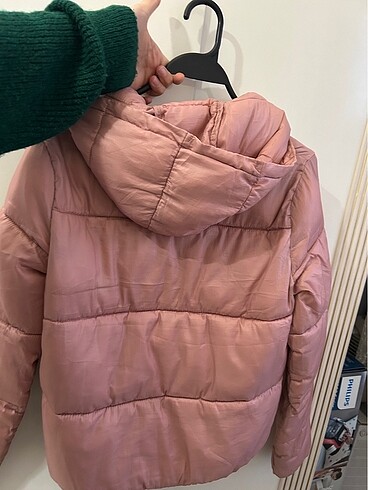 s Beden pembe Renk Bershka mont