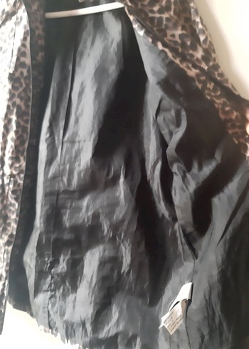 Leopar Desenli  yağmurluk - Görsel 5