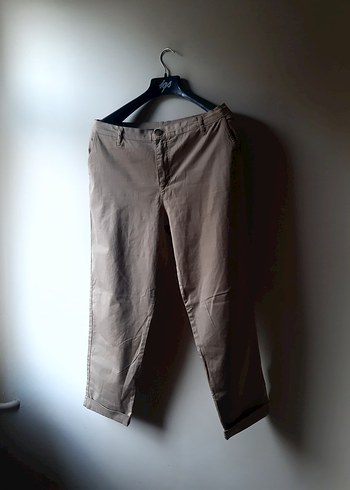 Bej Rahat Kesim pantalon
