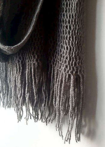 Bohem Örgü Kadın Şal - Görsel 5