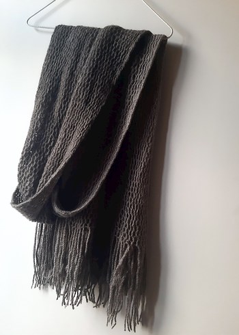 Bohem Örgü Kadın Şal - Görsel 3