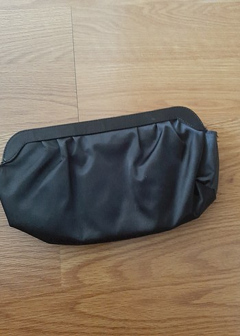 Siyah Kadın Clutch Çanta - Görsel 3