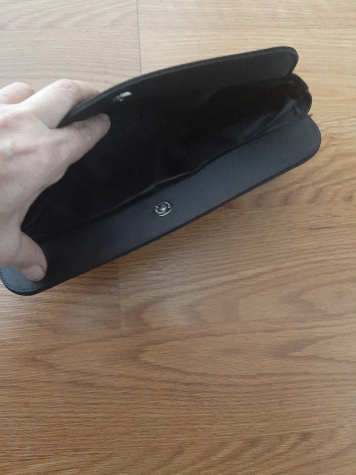 Siyah Kadın Clutch Çanta - Görsel 4