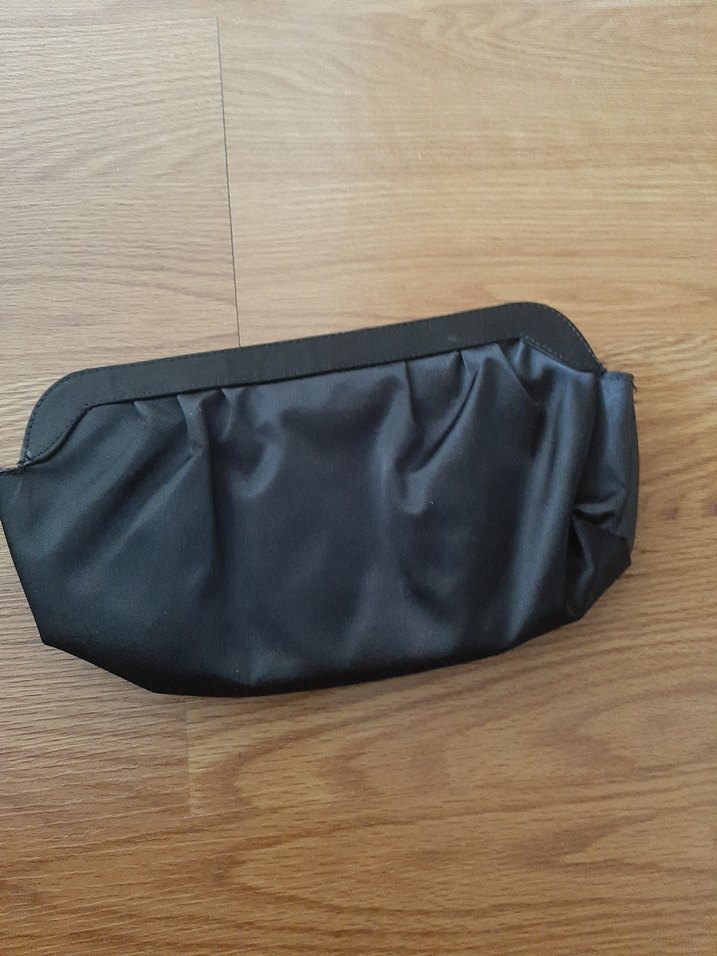 Siyah Kadın Clutch Çanta - Görsel 3