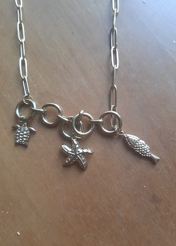 çelik malzeme kolye ve bileklik - Görsel 5