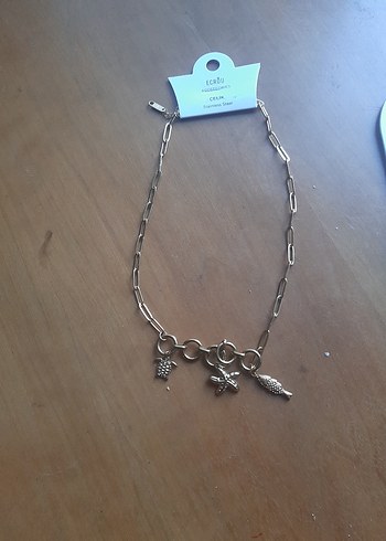 çelik malzeme kolye ve bileklik - Görsel 6