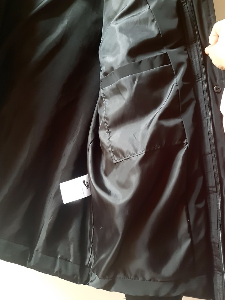 Nike Siyah Fermuarlı Erkek Mont - Görsel 5