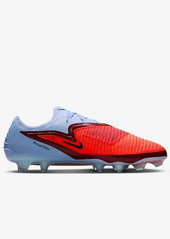 Nike Kırmızı Gri Erkek Futbol Ayakkabısı Velcro Detaylı