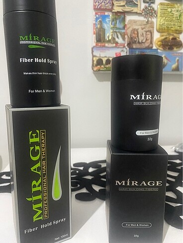 Saç siyah toppik ve sprey - Görsel 4