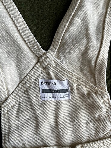 xs Beden camel Renk Bershka kot tulum