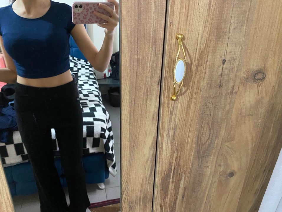 Lacivert crop - Görsel 2