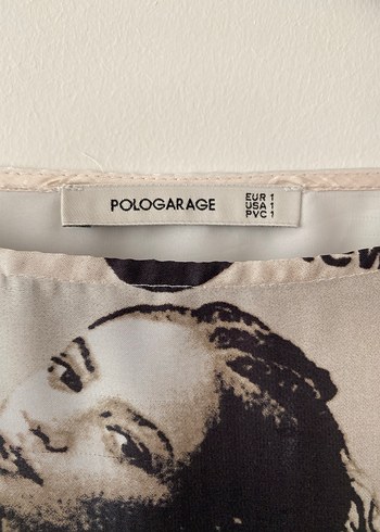 ÇBaskılı Vintage Salaş Bluz - Görsel 2