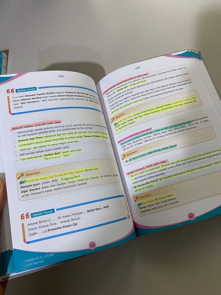 Limit edebiyat el kitabı - Görsel 2