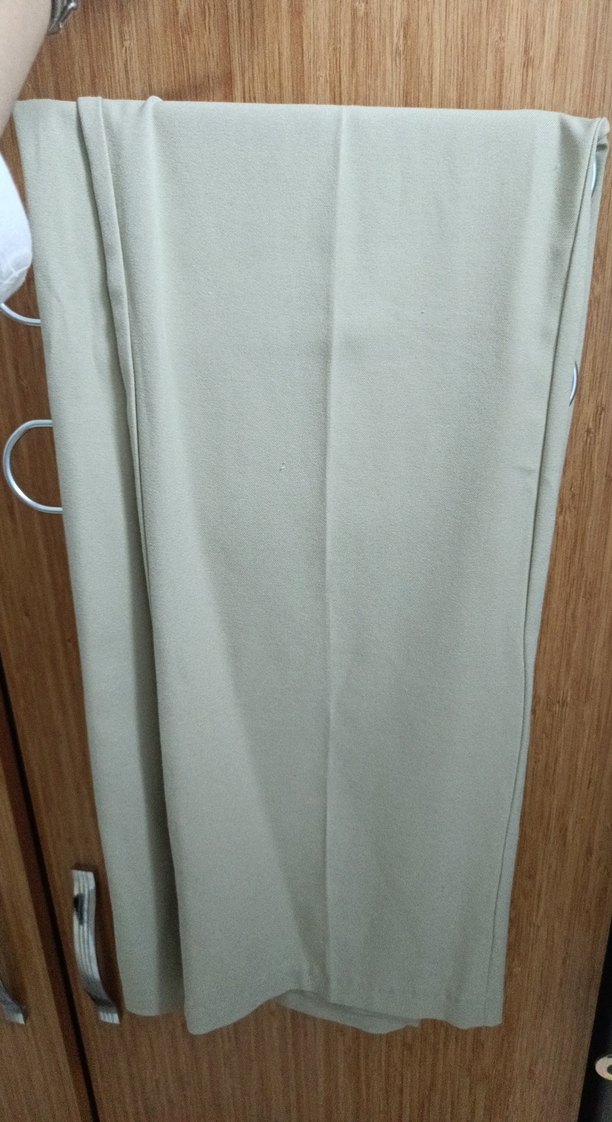 Kadın vizon straight kumaş pantolon - Görsel 3