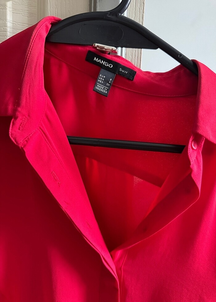 Mango şifon gömlek - Görsel 3