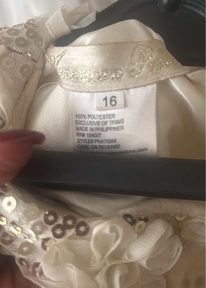 Çocuk elbise Amerika?dan gelmişti - Görsel 3