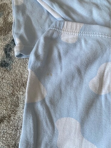 3-6 Ay Beden Bebek pijama takımı