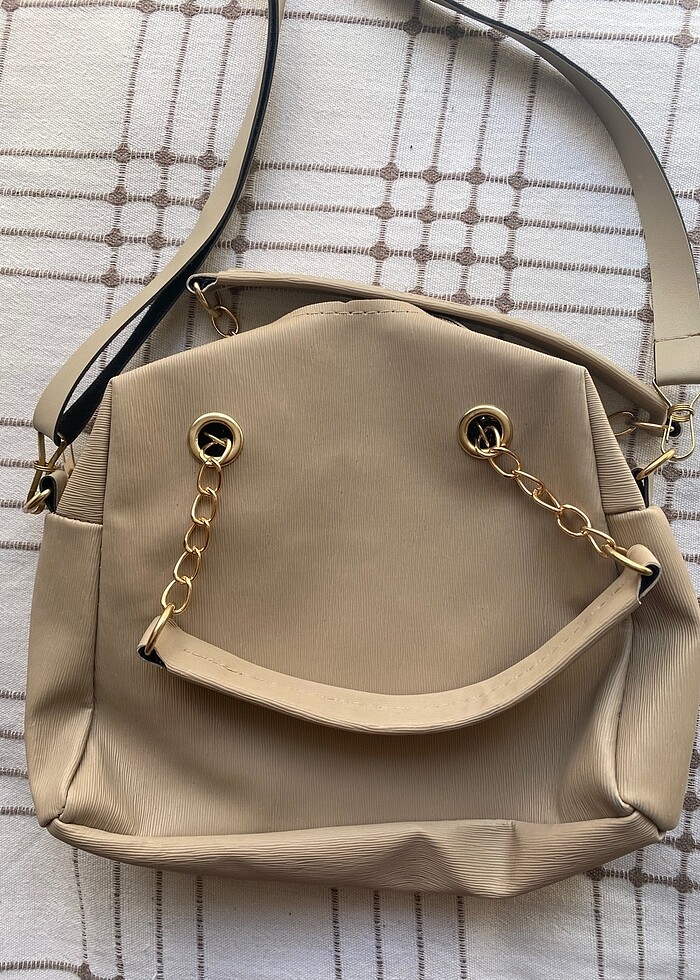 Askılı ve elde tutmalı çanta - Görsel 5