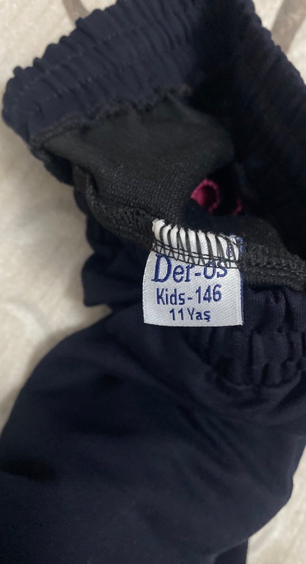 Kız Çocuk lacivert eşofman - Görsel 3