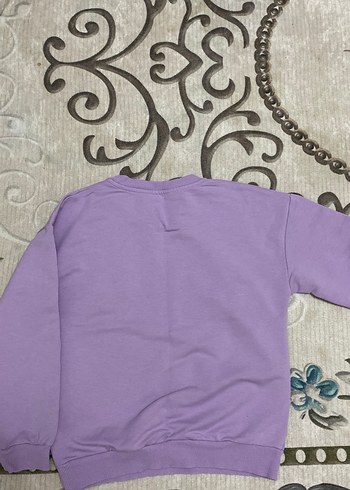 Mor Kız Sweatshirt - Görsel 4