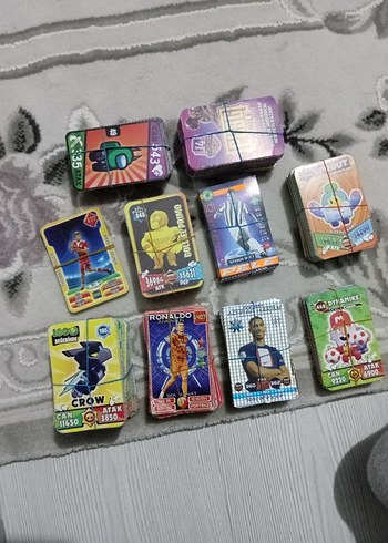 Futbolcu Kartları Koleksiyonu