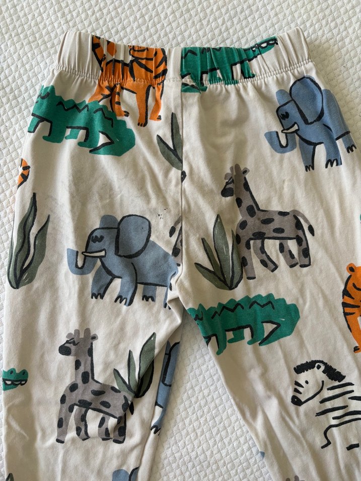 Bohem Çok Renkli Baskılı Erkek Çocuk Pantolonu - Görsel 3