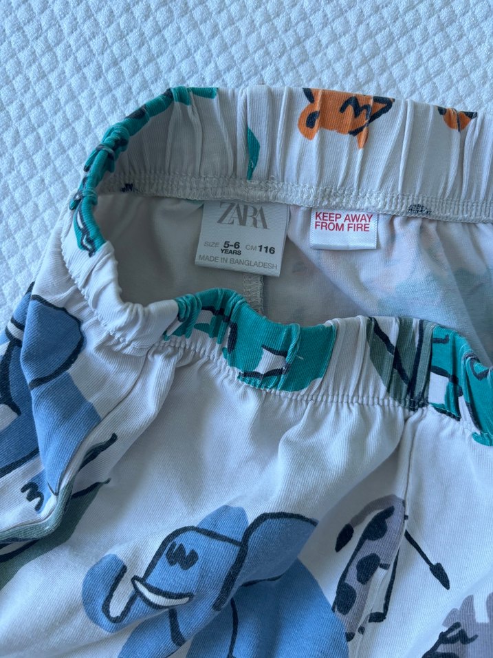 Bohem Çok Renkli Baskılı Erkek Çocuk Pantolonu - Görsel 4