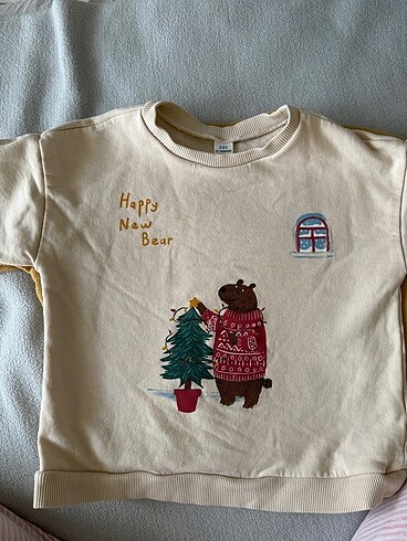 LC Waikiki Yılbaşı sweat 3/4 yaş