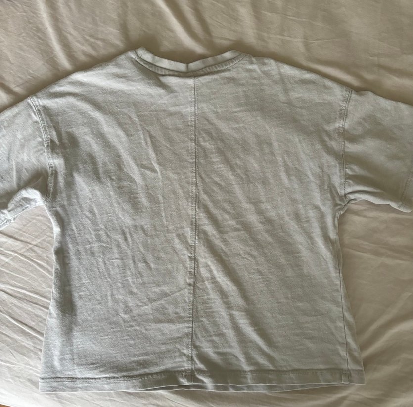 Gri Pamuklu Erkek Çocuk Kısa Kollu Tişört - Görsel 2