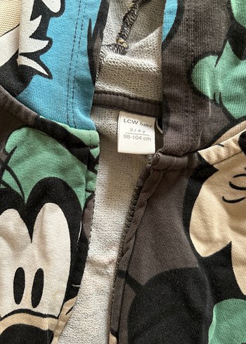 Kapüşonlu Baskılı Erkek Çocuk Sweatshirt - Görsel 2