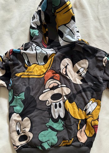 Kapüşonlu Baskılı Erkek Çocuk Sweatshirt - Görsel 3