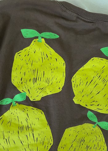 Erkek Çocuk Kahverengi Loose Fit Kısa Kollu Tişört - Görsel 4