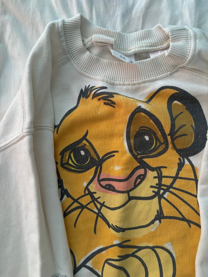 Beyaz Erkek Çocuk Baskılı Sweatshirt - Görsel 3