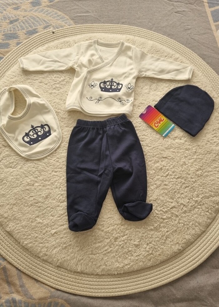 Civil yenidoğan bebek takımı  - Görsel 2