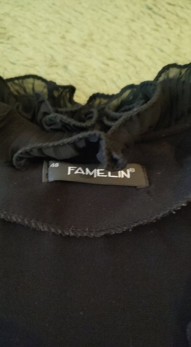 Siyah Uzun Kollu Gotik Kadın Elbise - Görsel 3