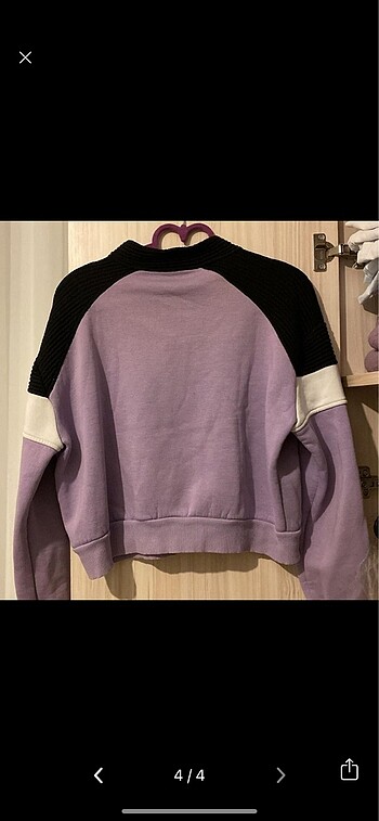 s Beden mor Renk Sweatshirt