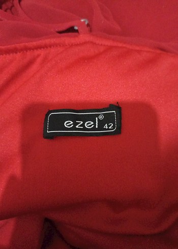 Bordo Drapeli Uzun Abiye Elbise - Görsel 8