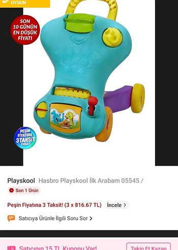 yürüme arkadaşı İlkadım arabası - Görsel 2