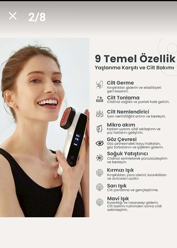 Diğer Beyaz Yüz Temizleme Cihazı