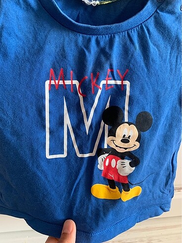 3 Ay Beden 3-6 ay mickey t shirt